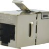 Łącznik modularny keystone 2xRJ45 8P8C kat.6A ekranowany FTP