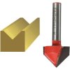 Faithfull FAIRB51 Router Bit TCT V-Groove 13.0mm x 19.1mm 1/4in Shank