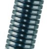 Plastic corrugated hose, inside Ø 12 mm, outside Ø 15.8 mm, BR 35 mm, PA, gray, 1 0233 201 012
