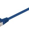 kabel LAN MicroConnect SSTP60015B, 1 szt., RJ45, 0.15 m, niebieski