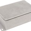 Aluminum die cast enclosure, (L x W x H) 145 x 95 x 49 mm, natural, IP65, 1590WJF