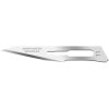 Scalpel blade, for 3/5A SM/7 SM, BW 6.5 mm, L 40 mm, 311 SM, package with 100 pieces