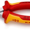 Knipex długość 160 mm gr. cięcia: 4.8mm VDE Stal elektryczna chromowo-wanadowa