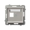 SONATA Obudowa gniazda pojedynczego typu keystone prosta GPK-1R/p/82 OSPEL