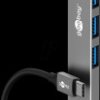 79157 USB-C 3.2 HUB, 4 ports, 4x USB-A 3.2, 5 Gbit/s, 0.1 m