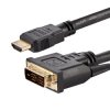 Kabel HDMI 1.8m A: HDMI B: Pojedyncze połączenie DVI-D A: Męskie B: Męskie High Speed