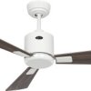 CasaFan ECO NEO III 92 WE-NB/KI WiFi Flügel Nussbaum/Kirsche Wentylator sufitowy 12 W (Ø x W) 92 cm x 360 mm biały pilot