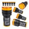 10x Żółta Kontrolka LED AD16-22DS 22mm - Lampka Sygnalizacyjna Kontrolna