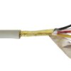 VOKA Kabelwerk 100817-00-1 Kabel telefoniczny J-Y(ST)Y 4 x 2 x 0.6 mm szary krzem (ral 7032) Produkty w metrach bieżącyc
