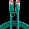 K8053.0,25 Patch cable, Cat.6a, S/FTP LSZH, Draka, 0.25 m, green