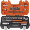 Bahco S330 1/4" & 3/8" Socket Set - 34pc
