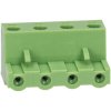 TruConnect 7.5mm Female Pluggable Horizontal 4 Way Terminal Block