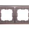 Kos66 Ramka Podwójna Grafit 666082