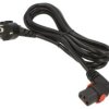 SCHAFFNER-821109 Kabel CEE 7/7 (E/F) wtyk kątowy, IEC C13 żeński kątowy prawy