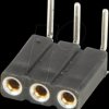 154-003-1-50-00 Precision socket, angled, RM 2.54, 3-pole