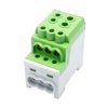 Blok rozdzielczy dystrybucyjny 1-biegunowy 80030 TH35 zielony SDB 200 SIMBLOCK 81602005 SIMET