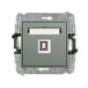 Icon Mechanizm Gniazda Pojedynczego Usb A-B 2.0 Szałwiowy 61Igusb-3