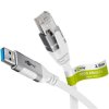 Kabel Ethernet USB-A 3.0 do RJ45, 2 m - Długość kabla 2 m