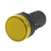 KONTROLKA LED 24V AC/DC ŻÓŁTA 28mm