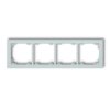 DECO Ramka poczwórna DECO Pastel Matt lodowy błękit 47DR-4