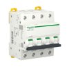 Wyłącznik nadprądowy MCB, Typ B, 4-biegunowy, 50A, 440V, 250V, Schneider Electric, A9F
