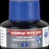 4-BTK25003 Refill ink, whiteboard marker, BTK 25, blue