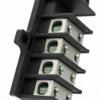 Listwa zaciskowa czteropolowa typu Zgx 4x35mm2 czarna GEP-00170