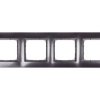 Simon 54 Premium Ramka Poczwórna Antracyt /Do Karton-Gips/ Drk4/48