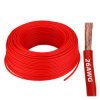 Przewód silikonowy miedziany ocynowany 26AWG - 28 żył - 0,14 mm2 - czerwony - elastyczny