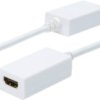adapter DisplayPort, HDMI Digitus AK-340411-001-W AK-340411-001-W, 15.00 cm