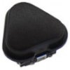 Cap, triangular, (L x W x H) 13 x 13 x 7.5 mm, black, for short-stroke pushbutton Ultramec 6C, 10V09