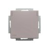 Gniazdo Schuko z przesłonami i klapką, IP44 ZONI szary beżowy 6620T-A07995 244 2CHT207995A6244