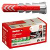 Kołki rozporowe uniwersalne DuoPower 5x25mm 2-składnikowe do wszystkich typów podłoża FISCHER 100szt
