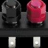 ST-925 Speaker terminal, nickel-plated contacts