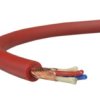 Przewód Mikrofonowy Pm-01 2X0,22 Czerwony Technokabel /100M/