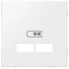 ELSO ELG363204 Płyta centralna ELSO ELG363204 do stacji ładującej USB - czysta biel 1 szt.