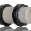 Czujnik zbliżeniowy M30 Pojemnościowy 25 mm Carlo Gavazzi Niewpuszczany 10 → 40 V DC długość 74mm Gwintowany