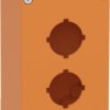 Enclosure, 80 x 130 x 77 mm, orange, for M20 cable entry, XAPO2602