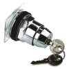 Przełącznik obrotowy kluczykowy 2-pozycyjny wycięcie: 30mm Zatrzask IP66 Schneider Electric przycisków: 2 klucz: 455