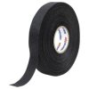 HellermannTyton 712-10001 HTAPE-PROTECT300 tape 25m x 19mm fleece black
