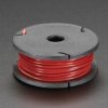 Adafruit Stranded-Core Wire Spool - 25ft - 22AWG - Red