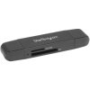 StarTech.com SDMSDRWU3AC USB 3.0 Memory Card Reader/Writer for SD and microSD C