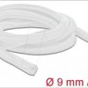 20697 Braided Sleeving self-closing 2 m x 9 mm white