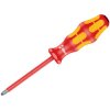 Wera 05100015001 Kraftform Plus 165i VDE Ins S/Driver Pozidriv Tip PZ1x80mm