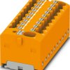Distribution block, push-in connection, 0.34-4.0 mm², 41 A, 6 kV, orange, 1047427