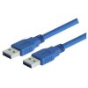 Kabel USB Złącze A USB Złącze B USB A dł. 800mm Przewód USB USB 3.0