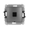 Icon Mechanizm Gniazda Pojedynczego 1Xusb C-C, Bez Pola Opisowego Grafitowy...