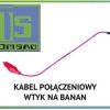 10 x kabel połączeniowy - wtyk na banan
