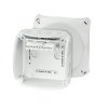 Skrzynka zaciskowa Poliwęglan 77 x 130 x 130mm Szary IP66, IP67 HENSEL