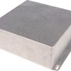 Aluminum die cast enclosure, (L x W x H) 188 x 188 x 67 mm, natural, IP54, 1590FFL